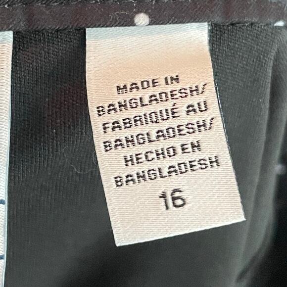 Izod Golf Women's Black and White Polka Dot Skort with Pockets – Size 16 - Picture 4 of 9